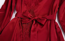 Women Lace Robe Female Sleepwear