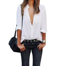 Women Long Sleeve Basic Blouse (Plus Size)