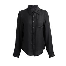 Women Long Sleeve Basic Blouse (Plus Size)