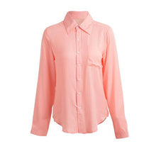 Women Long Sleeve Basic Blouse (Plus Size)