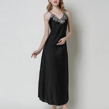 Women Sexy Silk Satin Nightgown