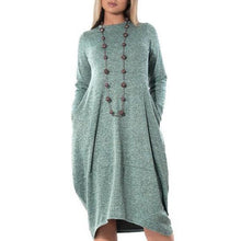 Women Casual Long Dress (Plus Size)