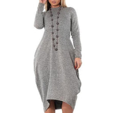 Women Casual Long Dress (Plus Size)