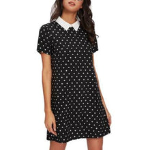 Women Polka Dot Straight Dress