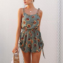 Women Casual Floral Print Romper