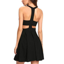Women Dress Cut Out Y-Back