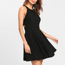 Women Dress Cut Out Y-Back