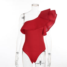 Women One Shoulder Bodysuit