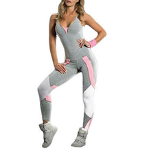 Women Sporty Bodysuit Bandage Backless