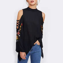 Women Casual Crisscross Flare Sleeve Blouse