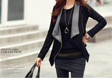 Women Casual Cardigan Patchwork