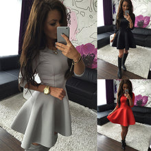 Women 3/4 Sleeve Bodycon Dresses