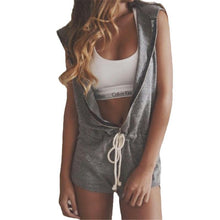 Women Hooded Jumpsuit  Casual