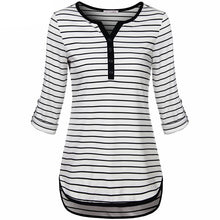 Women Striped T Shirt Casual