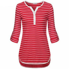 Women Striped T Shirt Casual