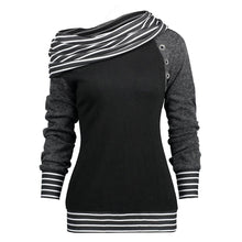 Women Stripe Long Sleeve T-shirt