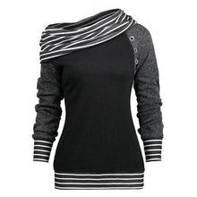 Women Stripe Long Sleeve T-shirt