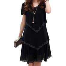 Women Chiffon Dress (Plus Size)