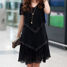 Women Chiffon Dress (Plus Size)