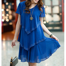 Women Chiffon Dress (Plus Size)