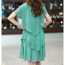 Women Chiffon Dress (Plus Size)