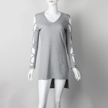 Women Sexy V-Neck Long Sleeve Blouse