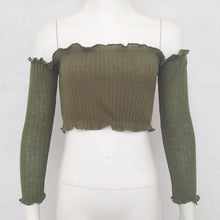 Women Tank Top Sexy Off Shoulder