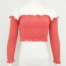 Women Tank Top Sexy Off Shoulder
