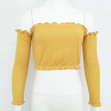 Women Tank Top Sexy Off Shoulder