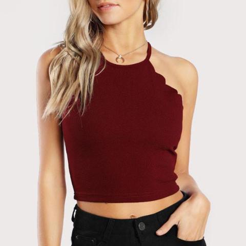 Ladies Cami - Red/Burgundy