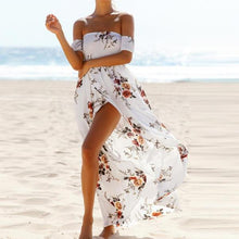 Women Chiffon Maxi Dresses Boho Style