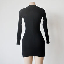 Women Choker Sweater Dress