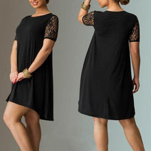 Women Lace Casual Dress (Plus Size)