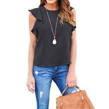 Women O Neck Sleeveless Shirt - Plus Size