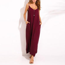 Women Boho Strapless Sexy Maxi Dress