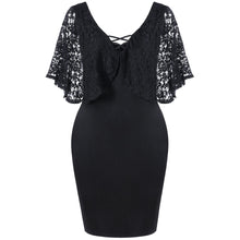 Women (Plus Size) Knee-Length Bodycon Dress
