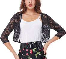 Women Bolero 3/4 Sleeve Coat