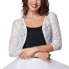Women Bolero 3/4 Sleeve Coat