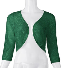 Women Bolero 3/4 Sleeve Coat