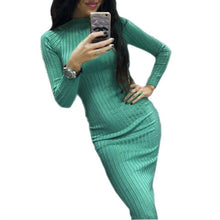 Women Sexy Midi Bodycon Dress