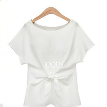 Women Bowknot Blouses O-neck (Plus size)