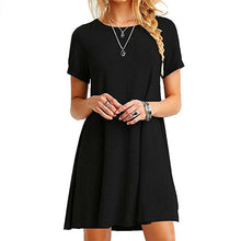 Women Casual Dress Short Sleeve - Plus Size