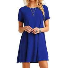 Women Casual Dress Short Sleeve - Plus Size