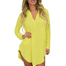 Women Sheer Chiffon Blouse (Plus Size)