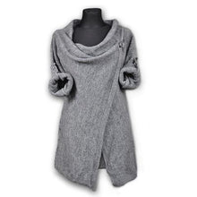 Women Single Button Knitted Cardigan