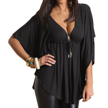 Women Casual Blouse Batwing Sleeve (Plus Size)