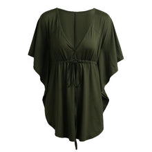 Women Casual Blouse Batwing Sleeve (Plus Size)