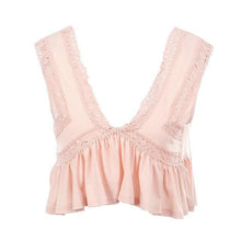 Women Sexy V Neck Chiffon Cami