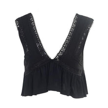 Women Sexy V Neck Chiffon Cami